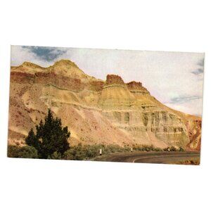 Union Oil Co 1939 Postcard No 55 Natural Color John Day Scenic Oregon Landscape